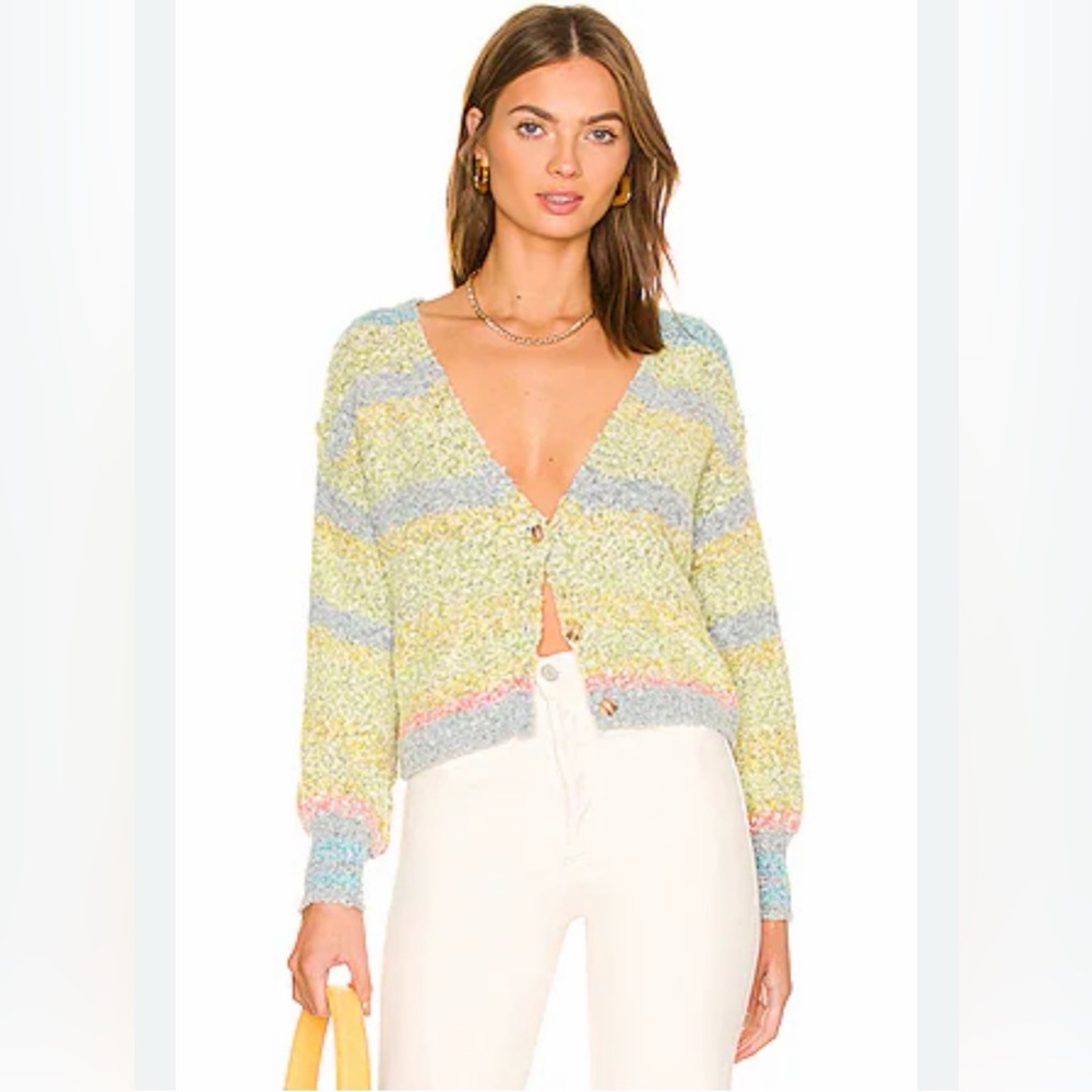 Free People Soul Mate‎ cropped cardigan size xs